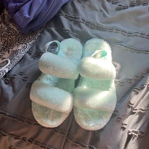Ugg slippers! Worn once, size 10.